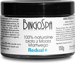 Maskë fytyre Bingospa Redual Plus ACNE SEBORRHEA, baltë Deti i Vdekur, 150g