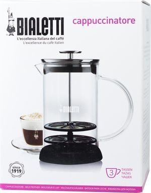 Ibrik për qumësht Bialetti, 330ml, trasparent