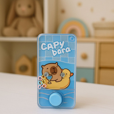 Lojë me ujë Capybara Rings, 12.5 cm, përzierje ngjyrash