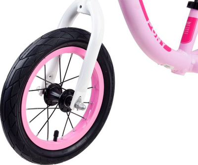 Biçikletë ekuilibri RoyalBaby PONY RO0131, 12", kornizë alumini, rozë