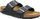 Sandale Birkenstock Arizona 552113, lëkurë natyrale, formë e ngushtë, të zeza
