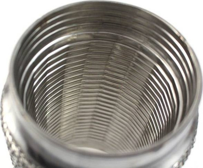 Lidhës fleksibël shkarkimi TurboWorks i përforcuar, 63x250mm, çelik inox 304