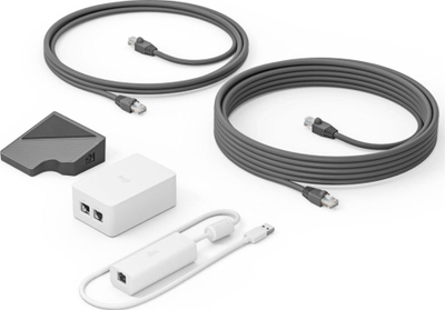 Kit kabllo Logitech Cat5e për Tap, USB dhe energji, i bardhë
