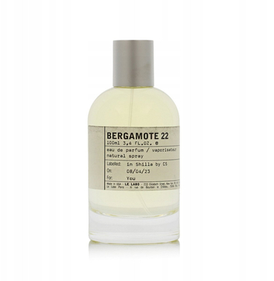 Parfum Le Labo Bergamote 22 Eau de Parfum, uniseks, 100ml