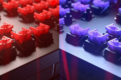 Тастатура Razer Huntsman V2, Purple Switch, со кабел, црна