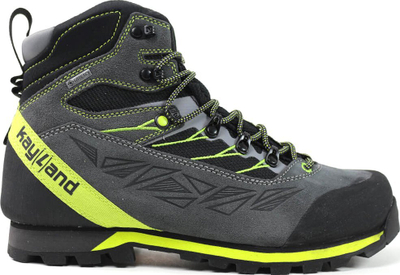 Këpucë mali trekking për burra Kayland Legacy GTX, Gore Tex, shollë Vibram, gri