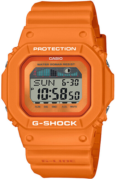 Orë digjitale Casio G-Shock GLX-5600RT-4ER, portokalli