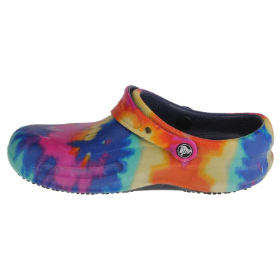 Работни сандали Crocs Bistro Graphic Work Clog, против лизгање, темносини (navy)