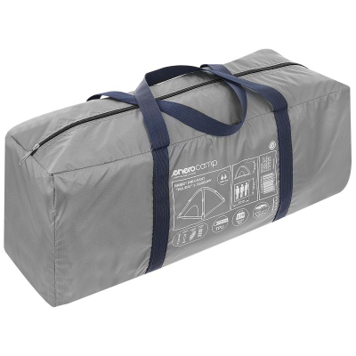 Çadër kampingu Enero Camp Holiday, për 3 veta, 210x210x110 cm, gri me blu