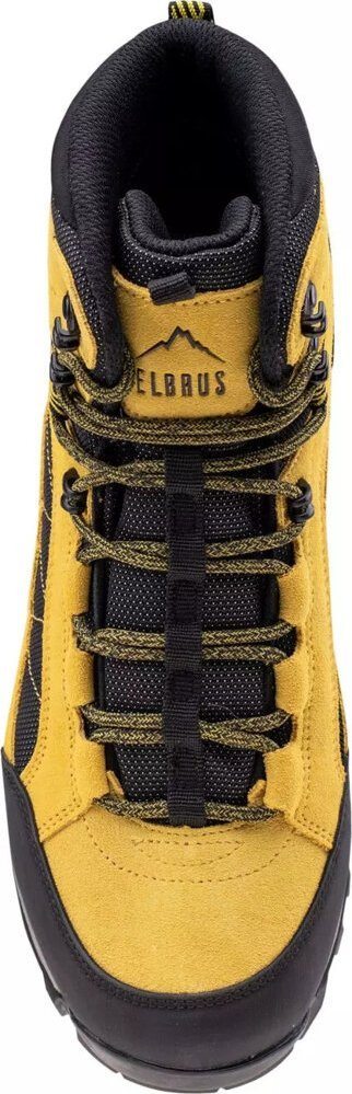 Këpucë malore Elbrus Ester Mid, membranë ActivGuard, taban Vibram, të verdha me të zeza