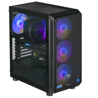 PC gaming Actina Intel Core i5 14400F, 16GB RAM, Intel Arc A380, i zi