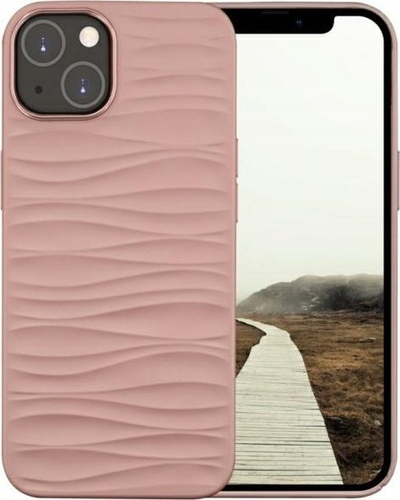 Kapak mbrojtës Dbramante1928 Dune për iPhone 14, plastikë 100% e ricikluar, rozë
