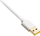 Kabllo USB Ducky Premicord Creator DKCC-CTCNC1, USB-A në USB-C, 1.8 m, bardh e vjollcë