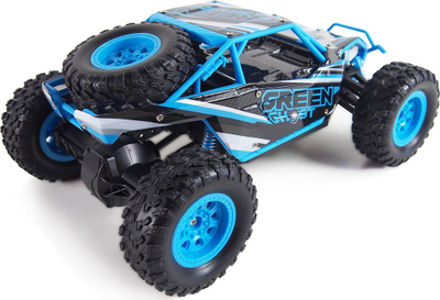 Makinë garash me pult Amewi Green Ghost, shkallë 1:24, motor elektrik 4WD, zi e blu