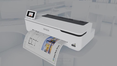 Plotter Epson SureColor SC-T5100N, format A0, Wi-Fi, i bardhë