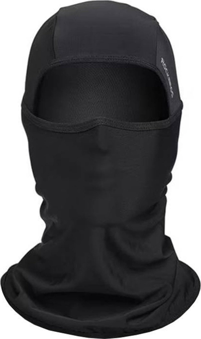 Maskë balaklava Rockbros Cycling, për disa përdorime, material që merr frymë, e zezë