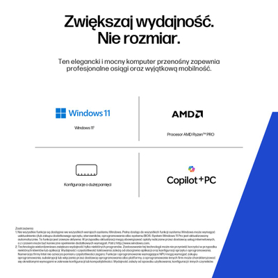 Лаптоп HP ZBook 8 G1ak Copilot+, AMD Ryzen 7 PRO, 32GB RAM, 1TB SSD, 14\", сребрен