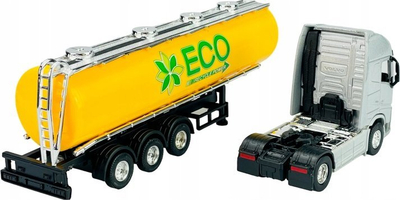 Lodër kamion Welly Volvo Oil Tanker 58017, shkalla 1:64, cisternë