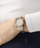 Ora dore Guess Contessa, quartz, 34mm, e bardhë