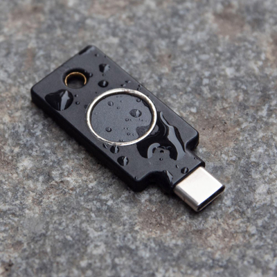 Çelës sigurie Yubico YubiKey C Bio, USB C, me shenjë gishti, i zi
