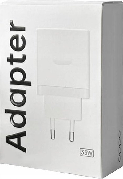 Полнач OPPO Power Adapter 33W, брзо полнење, бел