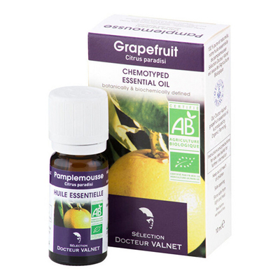 Vaj esencial grejpfruti Docteur Valnet Bio, 10 ml