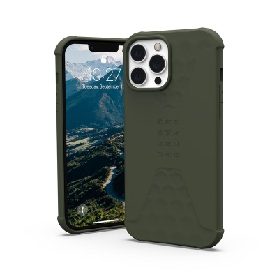 Mbulesë telefoni UAG Standard Issue për iPhone 13 Pro Max, silikon, ultra e hollë, jeshile ulliri