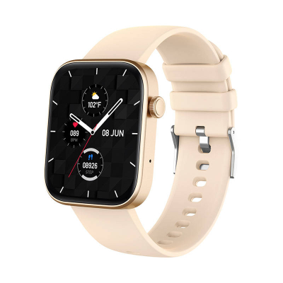 Smartwatch Colmi P71, ekran 1.9", IP68, gold rozë