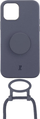 Mbrojtëse telefoni Just Elegance PopGrip për iPhone 11 XR, TPU, me varëse, lejla