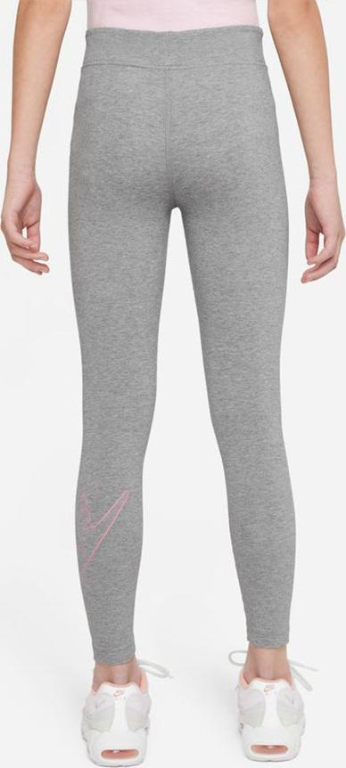 Хеланки Nike Sportswear Essential Jr DN1853-092, за девојчиња, еластичен појас, сиви