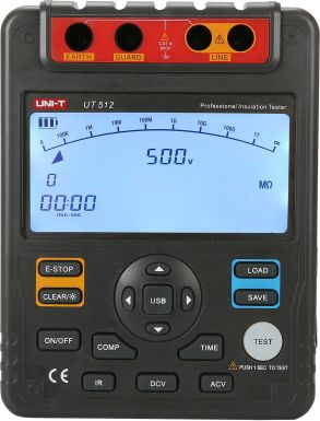 Matës izolimi Uni-T UT512, 100 GOhm, 2500 V