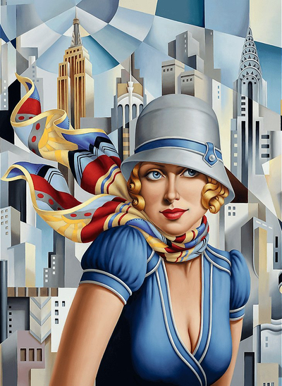 Puzzle druri Trefl Catherine Abel, 200 pjesë, shumëngjyrëshe