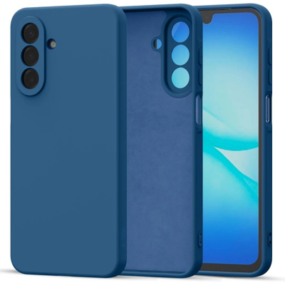 Këllëf telefoni Tech-Protect ICON, Galaxy A17 4G 5G, silikon, blu navy