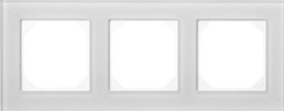 Kornizë murore LIREGUS 3-WAY FRAME MATT GLASS, trefishe, xham mat