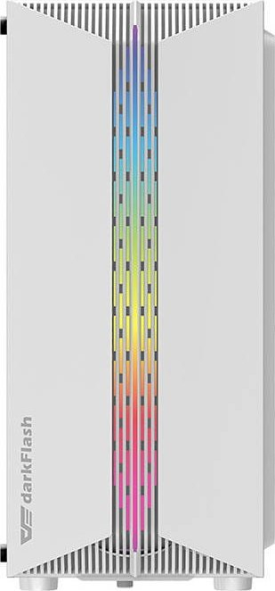 Куќиште за компјутер Darkflash DK151, бело, Midi Tower