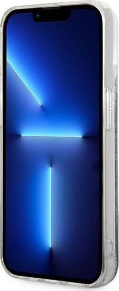 Mbulesë telefoni Karl Lagerfeld Liquid Glitter Monogram për iPhone 14 Pro Max 6.7", hardcase, e zezë