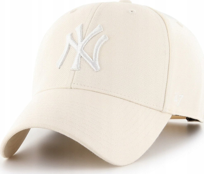 Kapele bejsbolli 47 Brand New York Yankees MLB B MVPSP17WBP NTC, leshi dhe akrilik, e bezhë