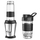 Blender personal Adler AD 4081, 2 shishe, funksion copëtimi akulli, argjendtë