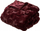 Batanije FUR Blanket, 125 x 150 cm, poliester, bordo