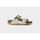 Sandale për kalamaj Birkenstock Arizona Kids Birko Flor, Regular Fit, me efekt metalik, ngjyrë argjendi