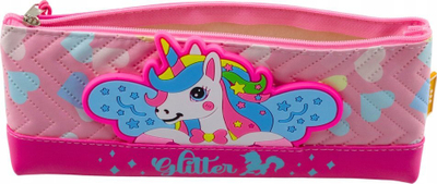 Penomë Unicorn Pencil Case School Kit, 20 x 8.5cm, rozë