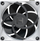 Ventilatorë për kompjuter HYTE THICC FP12, 120mm, set me 3 copë, bardh e zi