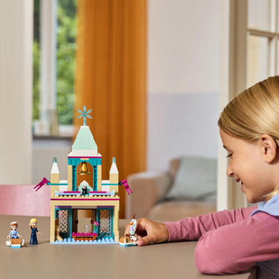Set lodrash Disney Frozen, Kështjella Arendelle, 3 figura, shumëngjyrëshe