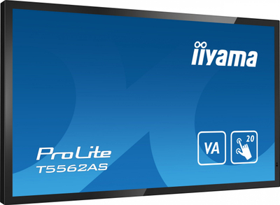 Ekran interaktiv Iiyama ProLite T5562AS B1, 55", 4K, i zi
