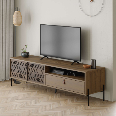 Komodë për TV Decortie Dionysos 170 cm, kafe e errët