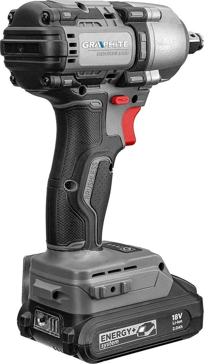 Çelës goditës GRAPHITE Energy+ 5, Brushless, 450 Nm, 18 V, pa bateri