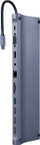 Stacion USB-C Gembird 11në1 (A-CM-COMBO11-01), i zi
