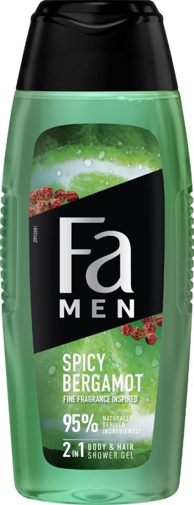 Xhel dushi Fa Spicy Bergamot 2 në 1, 400ml, për meshkuj