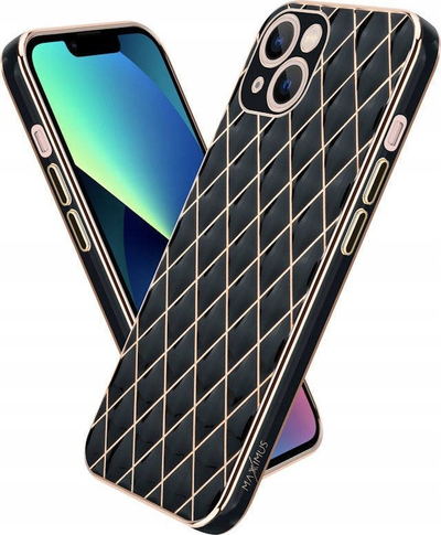 Kapak telefoni Maxximus MX Luxury, për iPhone 11 Pro, plastik, i zi