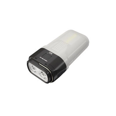 Elektrik kampingu Nitecore LR70, 400 lumens, power bank, bardh e zi